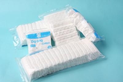Absorbent Cotton Wool Surgical Zig Zag Cotton