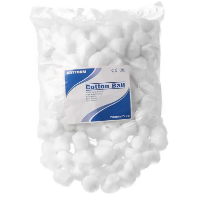 Cotton wool balls