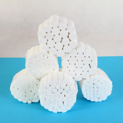 Dental cotton rolls