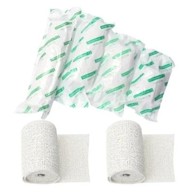 China POP Bandage Professional Medical Craft Body Mold Casting Mask Making White cheap Plaster Bandage Polyester Orthopedic Cast Tape Manufacturer