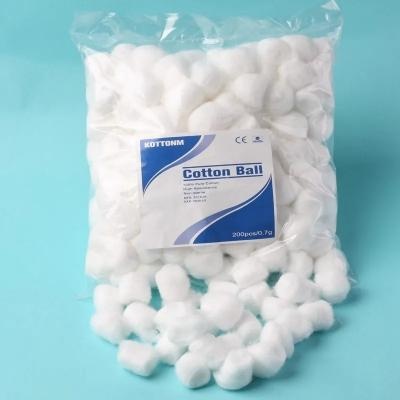 Reliable Reputation High Quality Sterile Medical Cotton Wool Balls with CE ISO Certificate
