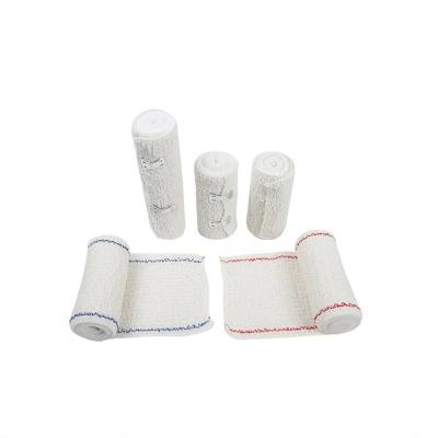 100% Cotton High Elastic Waterproof Body Wrap Bandage first Aid Sterile Conforming Medical Mesh Cotton Elastic Crepe Bandage